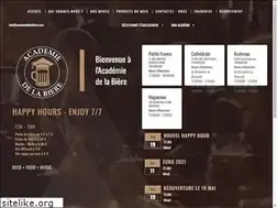 Sites similar to academiedelabiere.com
