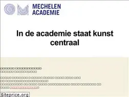 Sites similar to academiemechelen.be