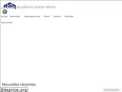 Sites similar to academiesaintemarie.ca