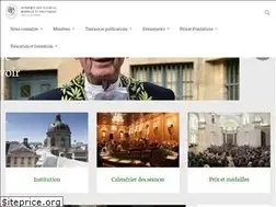 Sites similar to academiesciencesmoralesetpolitiques.fr