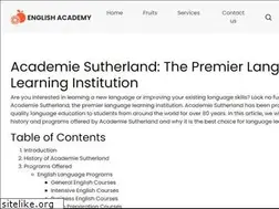 Sites similar to academiesutherland.com