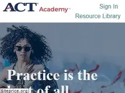 Sites similar to academy.act.org