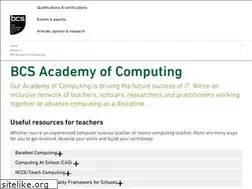 Sites similar to academy.bcs.org
