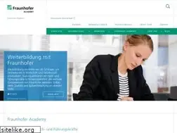 Sites similar to academy.fraunhofer.de