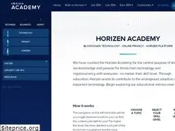 Sites similar to academy.horizen.global