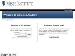 Sites similar to academy.mises.org