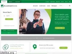 Sites similar to academybank.com