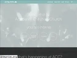 Sites similar to academychristian.org
