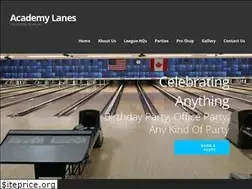 Sites similar to academylanes.com