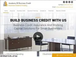 Sites similar to academyofbusinesscredit.com