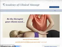 Sites similar to academyofclinicalmassage.com