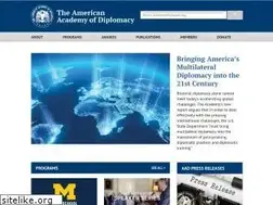 Sites similar to academyofdiplomacy.org