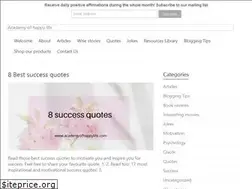 Sites similar to academyofhappylife.com