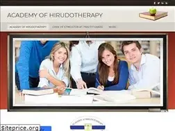 Sites similar to academyofhirudotherapy.org