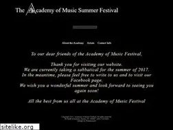 Sites similar to academyofmusicfestival.com