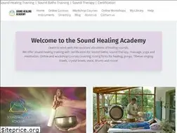 Sites similar to academyofsoundhealing.com