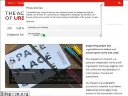 Sites similar to academyofurbanism.org.uk