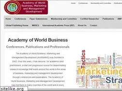 Sites similar to academyofworldbusiness.com