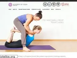 Sites similar to academyofyoga.sg