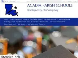 Sites similar to acadia.k12.la.us