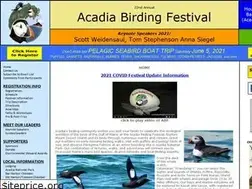 Sites similar to acadiabirdingfestival.com
