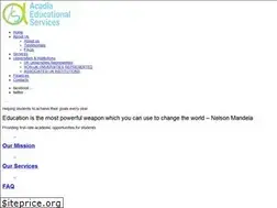Sites similar to acadiaeducation.com