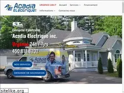 Sites similar to acadiaelectrique.ca