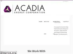Sites similar to acadiaenergy.com