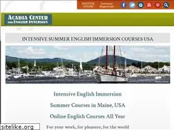 Sites similar to acadiaenglish.com