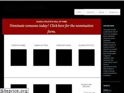 Sites similar to acadiahof.ca