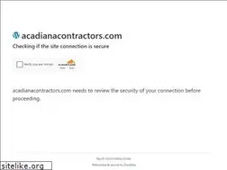 Sites similar to acadianacontractors.com