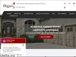 Sites similar to acadianagaragedoors.com