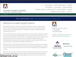 Sites similar to acadianaquaticsystems.ca