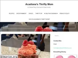 Sites similar to acadianasthriftymom.com