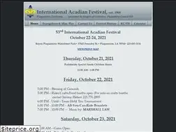 Sites similar to acadianfestival.org