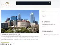 Sites similar to acadianhomestexas.com