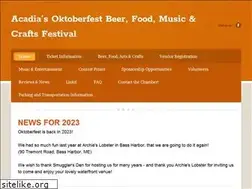 Sites similar to acadiaoktoberfest.com
