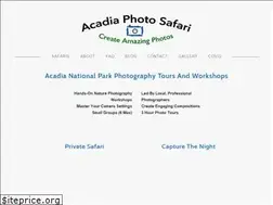 Sites similar to acadiaphotosafari.com
