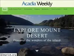 Sites similar to acadiaweekly.com