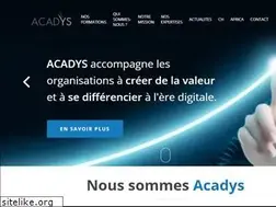 Sites similar to acadys.com