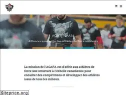 Sites similar to acafa-caasa.ca