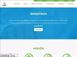 Sites similar to acafintex.com