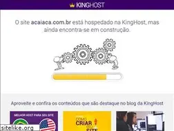 Sites similar to acaiaca.com.br