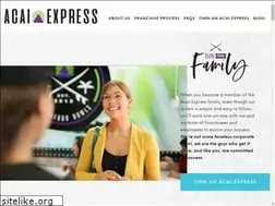 Sites similar to acaiexpressfranchise.com