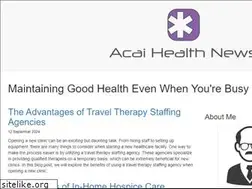 Sites similar to acaihealthnews.com