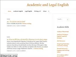 Sites similar to acalegalenglish.wordpress.com