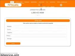 Sites similar to acalis.cl