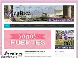 Sites similar to acaluca.org