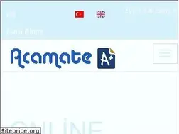 Sites similar to acamate.com