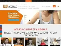 Sites similar to acamef.com.br